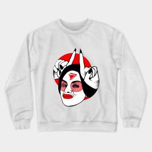 The Devil's Horns Crewneck Sweatshirt